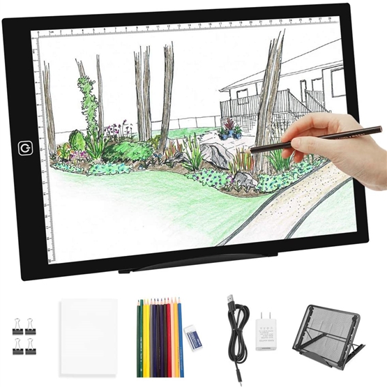 KIBTOY™ Portable LED Light Tracing Pad view 2