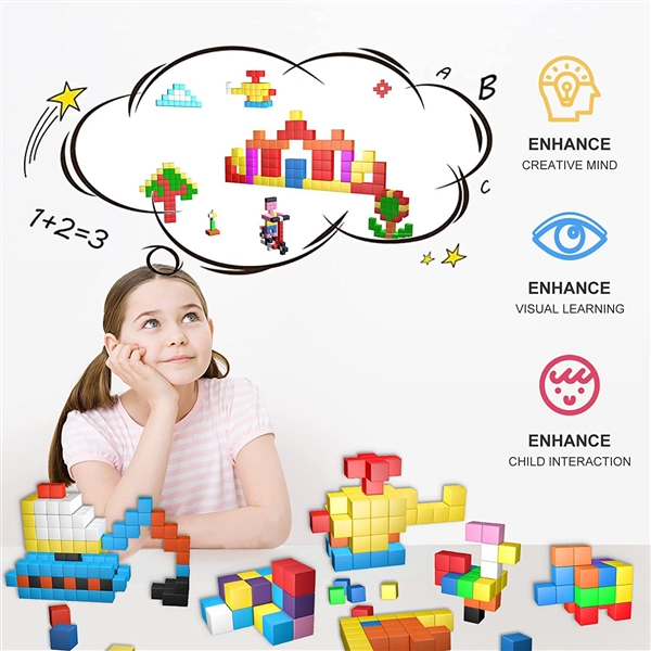KIBTOY™ Large Magnetic Building Blocks view 2
