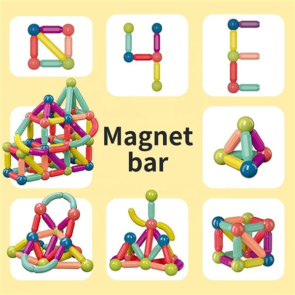 KIBTOY™ Magnetic Balls and Rods Building Blocks Set  view 2