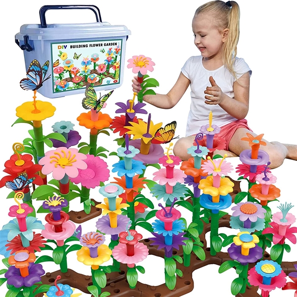 KIBTOY Flower Garden Building Toys  view 2