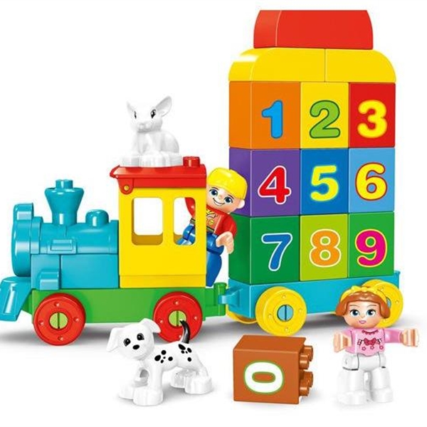 KIBTOY™  Learning and Counting Train Set  view 2
