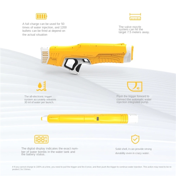 KIBTOY™ Electric Water Gun view 2