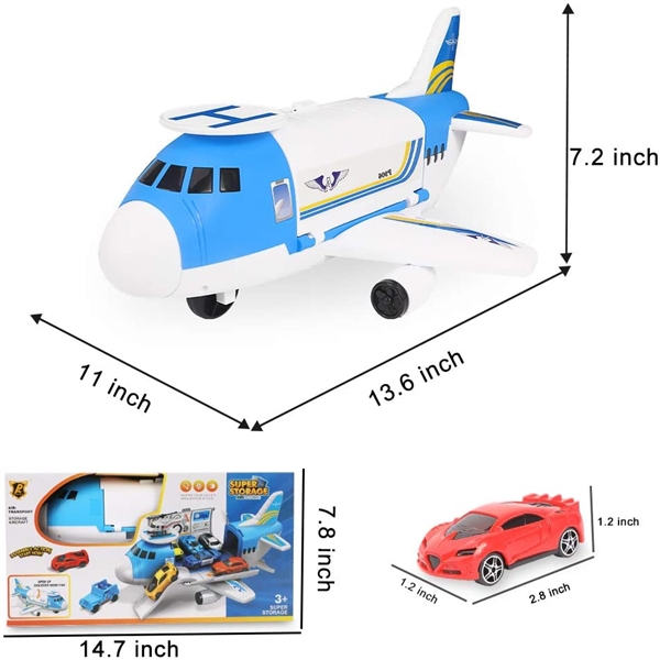 KIBTOY™ Transport Cargo Plane  view 2