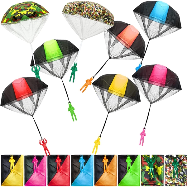 KIBTOY™ No Tangle Throwing Parachute Toy view 2
