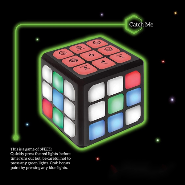 KIBTOY™ Flashing Cube Electronic Memory Game view 2