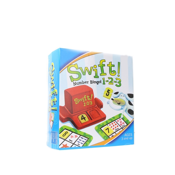KIBTOY™ 1-2-3 Number Bingo Game