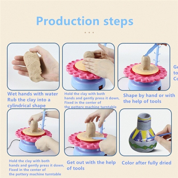 KIBTOY™ DIY Pottery Machine for Kids