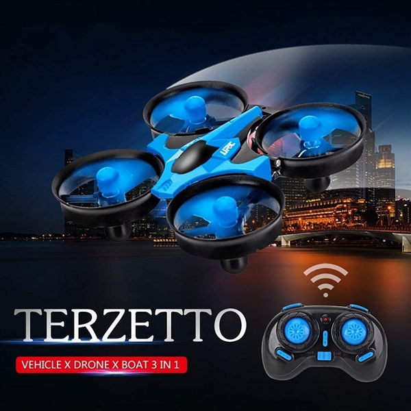 KIBTOY™ 3 in 1 Mini Drone Boat and Vehicle