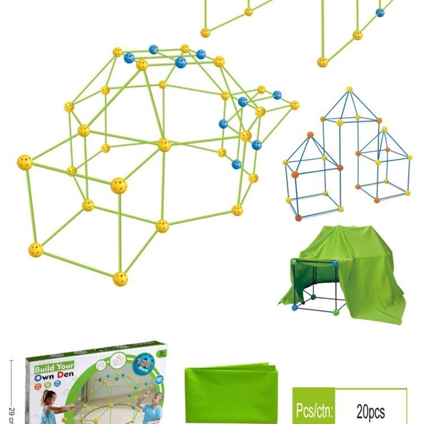 KIBTOY Fort Building Kit