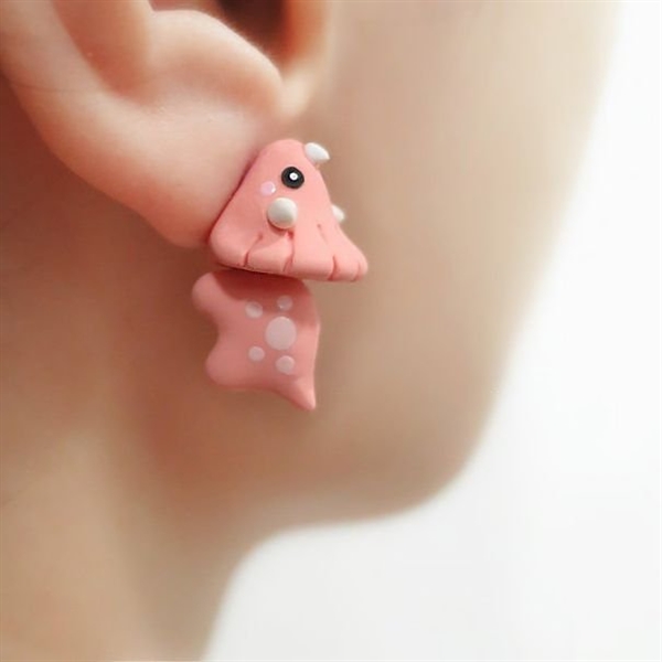 KIBTOY™ Cute Animal Bite Earring view 2