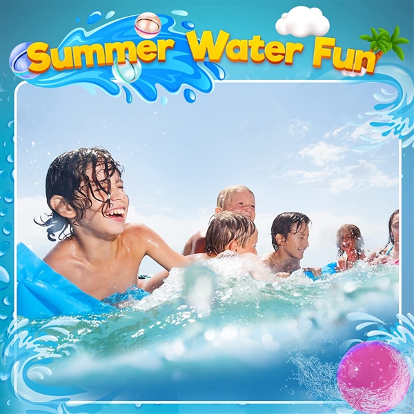 KIBTOY™ Self-Sealing Silicone Water Balloons  view 2