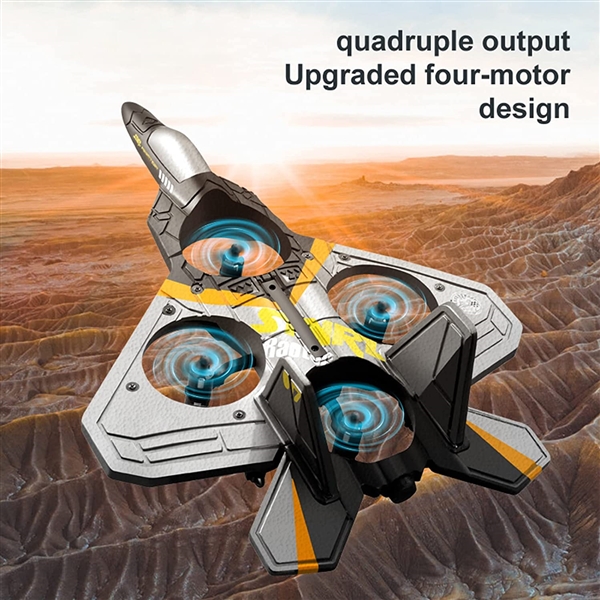 KIBTOY™ 4-motor Stunt Fighter view 2