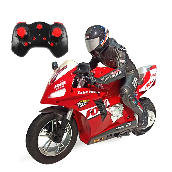 KIBTOY™ RC Stunt Motorbike  view 2