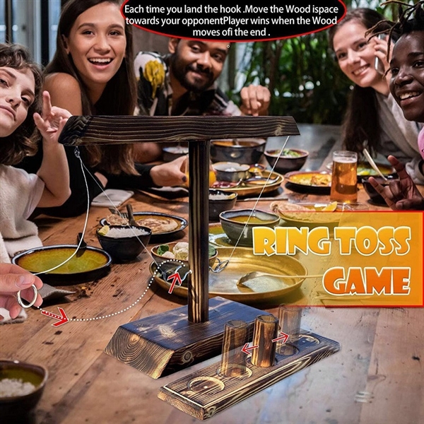 KIBTOY™ Ring Toss Table Game view 2