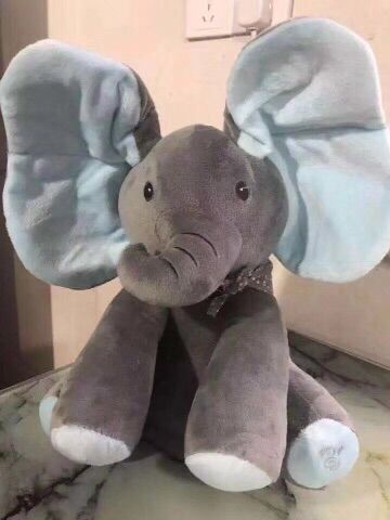 KIBTOY™ Peekaboo Elephant Plush Toy view 2