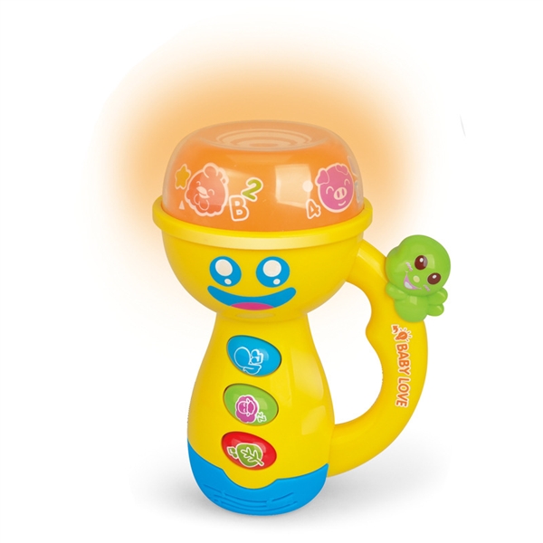 KIBTOY™ Spinning and Learning Flashlight view 2