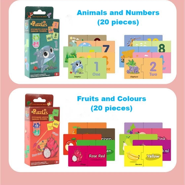 KIBTOY™ Toddler Matching Puzzles  view 2