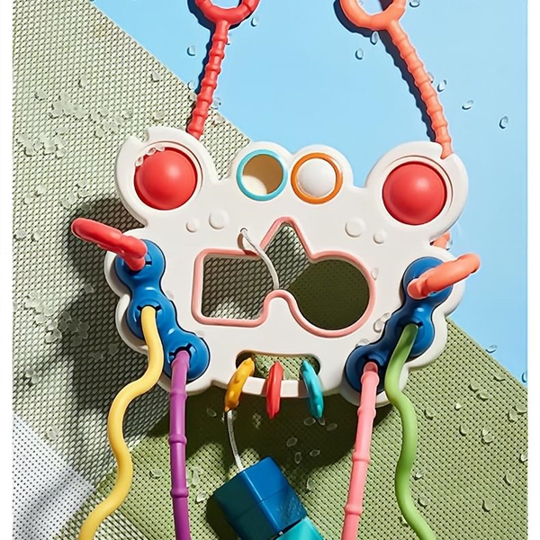 KIBTOY Pull String Learning Toy view 2