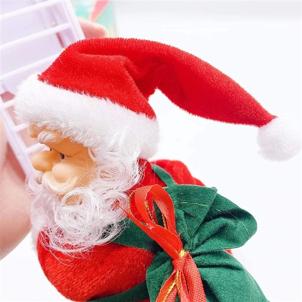Santa Climbing Ladder Toy view 2