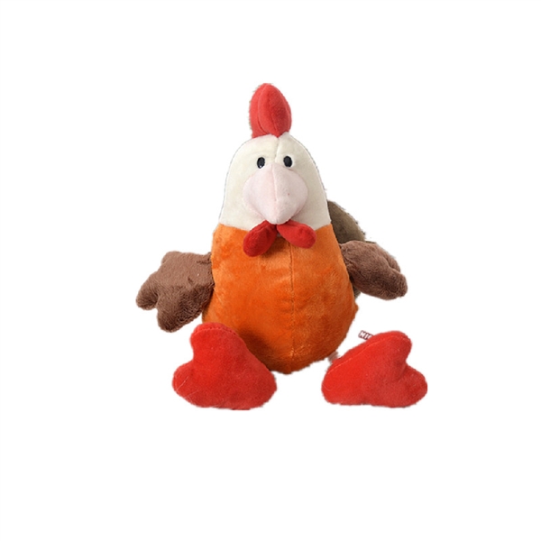 Chicken Stuffed Animal Plush Eco Friendly Doll Birthday Gift view 2