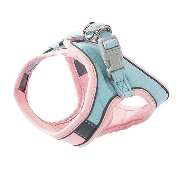 Adjustable Long Vest for Cats and Dogs Cute Cat Reflective Harness | Kibtoy view 2