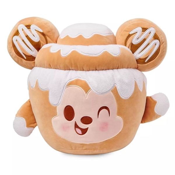  Disney Cinnamon Roll Plush Swirl Bun Mickey Mouse Scented Medium