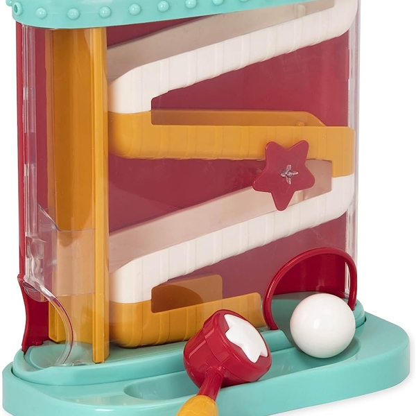 Baby Activity Toy Station with 1 Toy Hammer & 4 Balls for Kids 12 Months Light Blue view 2