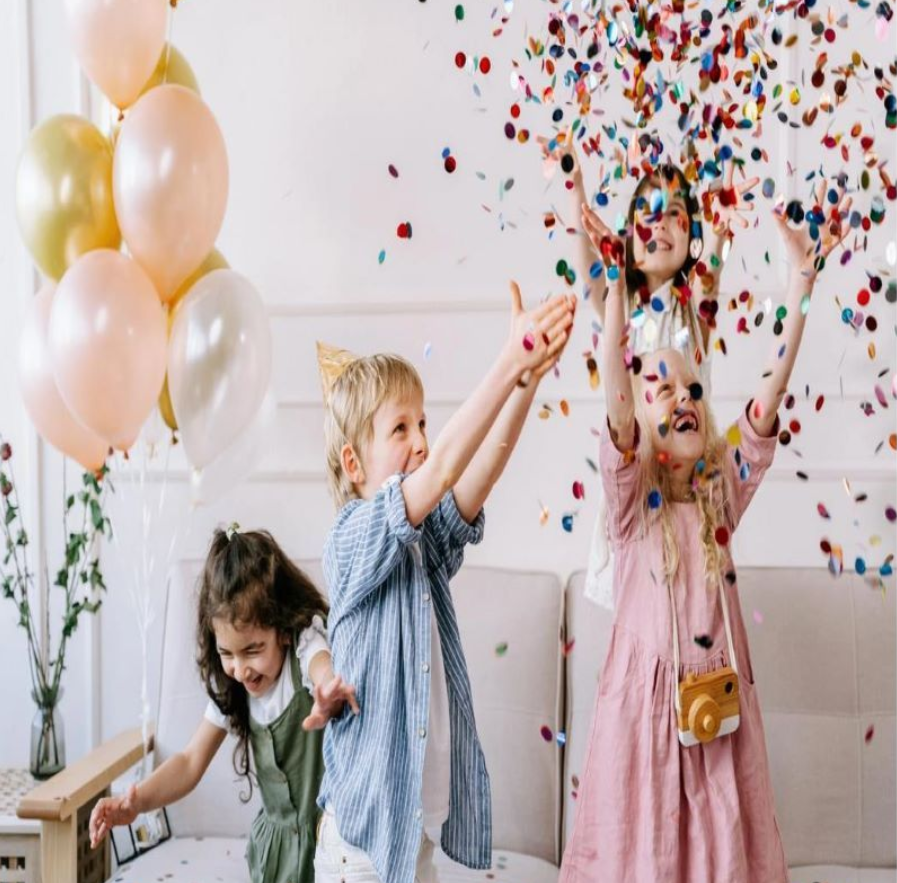 kibtoy inflatable balloon firework gun for birthday fun party