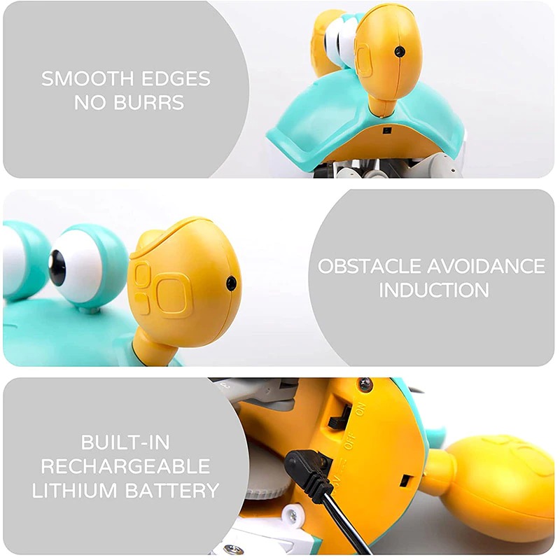 Tiktok Crab Toy with inductive control escape cute crab fun Tiktok Crab Toy with inductive control escape cute crab fun