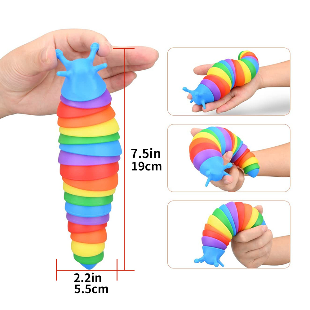 Kibtoy Fidget Slug Toy Kibtoy Fidget Slug Toy