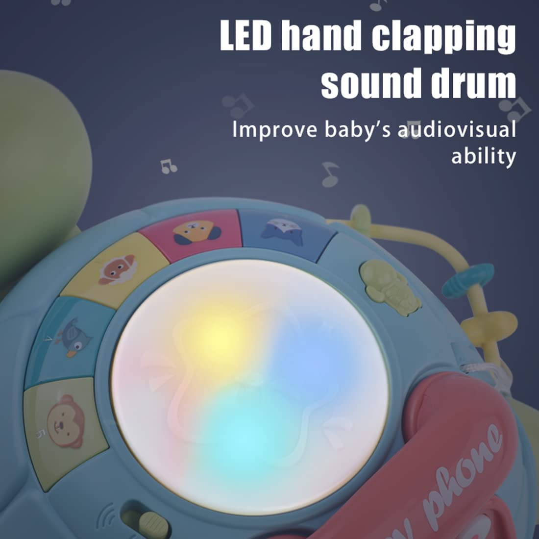 Kibtoy Baby Crawler Musical Turtle, teaching tool for toddlers Kibtoy Baby Crawler Musical Turtle, teaching tool for toddlers