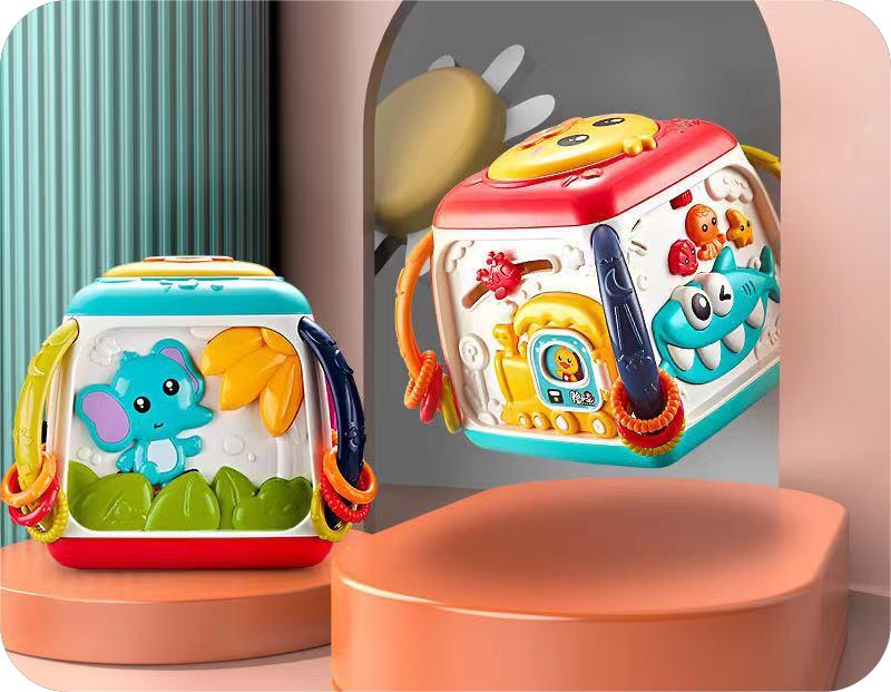 Kibtoy Baby Activity Cube, Kibtoy baby busy cube