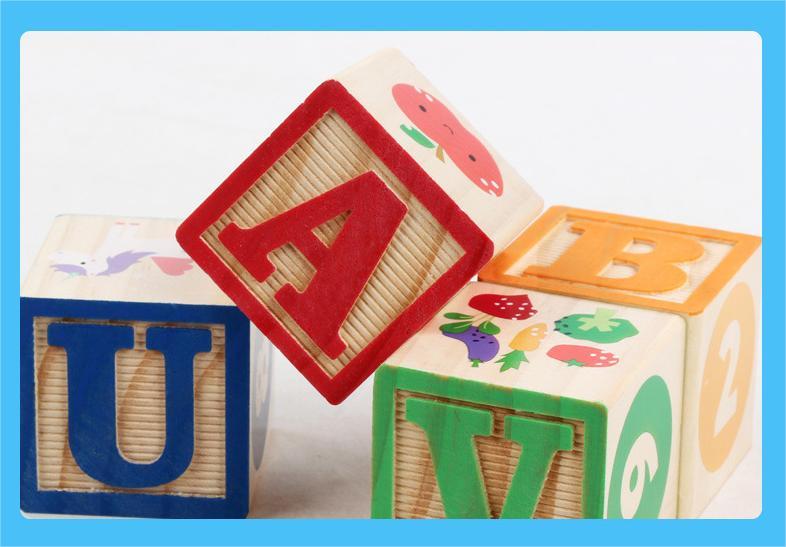 Kibtoy Wooden Learning Block Set Kibtoy Wooden Learning Block Set