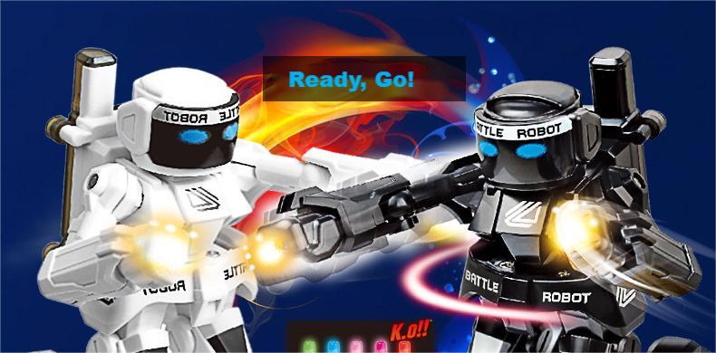 Kibtoy Mini Boxing Robots, Ninja warrior robots, RC boxing robots