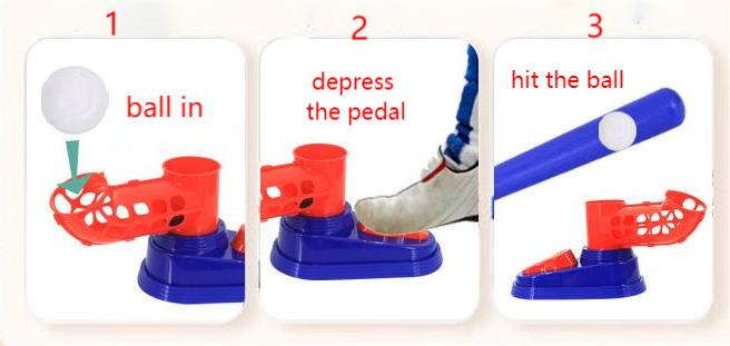 Kibtoy Auto Basebll Pitching Machine