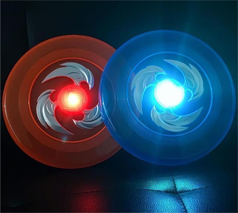 Kibtoy flying toy, flying freesbi with LED lights