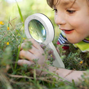 Kibtoy magnifying glass with LED lights Kibtoy magnifying glass with LED lights
