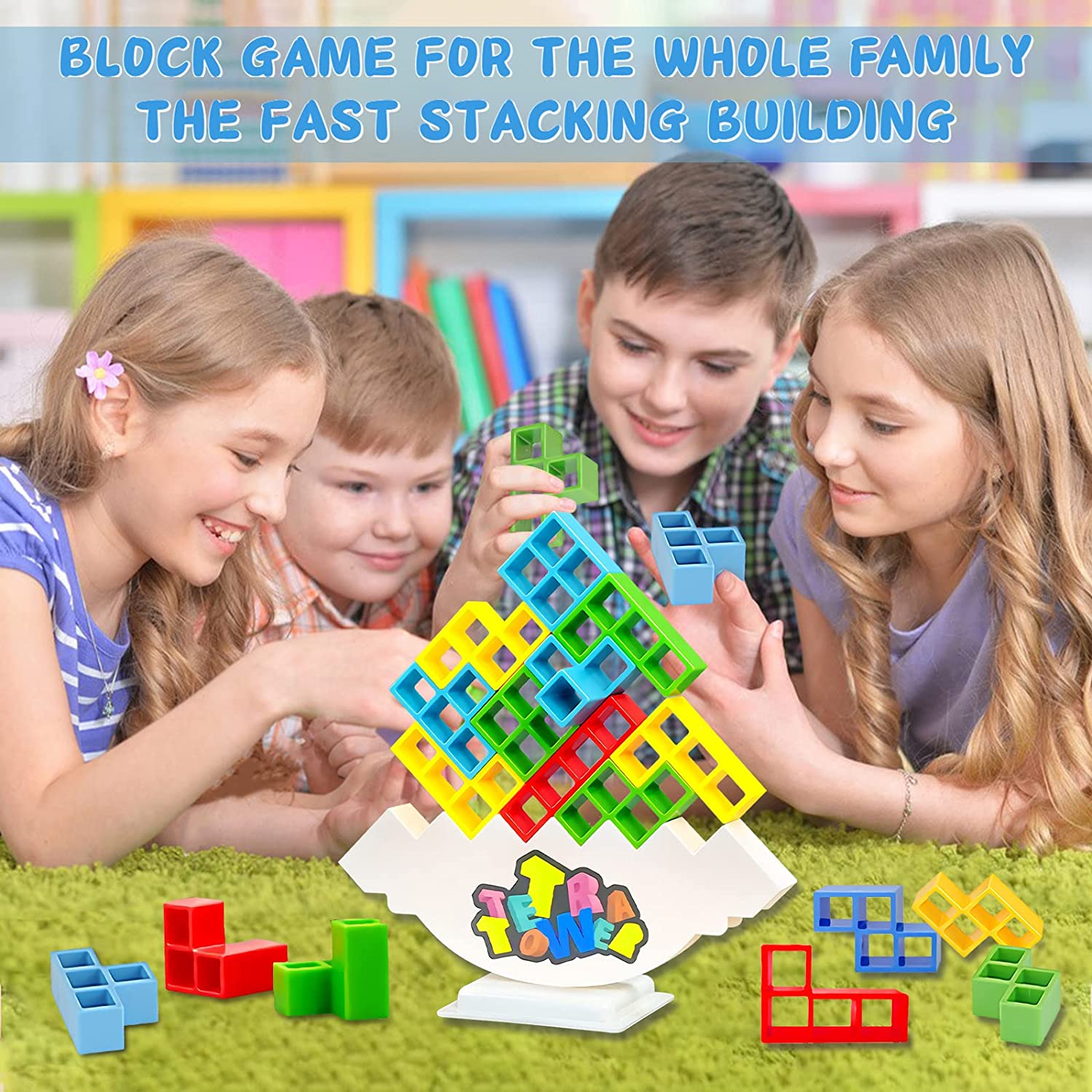 Stacking Tetra Tower for Kibtoy Stacking Tetra Tower for Kibtoy