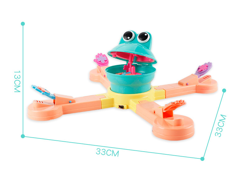 Kibtoy Feed the Frog Mr. Mouth, catapulting toy Kibtoy Feed the Frog Mr. Mouth, catapulting toy