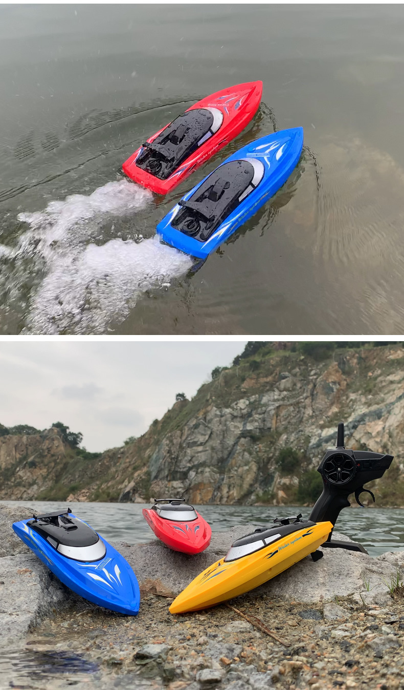 Kibtoy RC Jetboat and Crocodile Kibtoy RC Jetboat and Crocodile