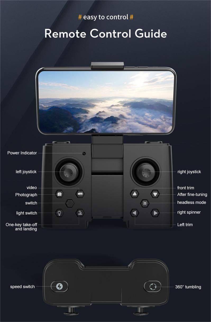 Kibtoy a mini camera drone with dual HD FPV cameras, easy to operate, cheap Kibtoy a mini camera drone with dual HD FPV cameras, easy to operate, cheap