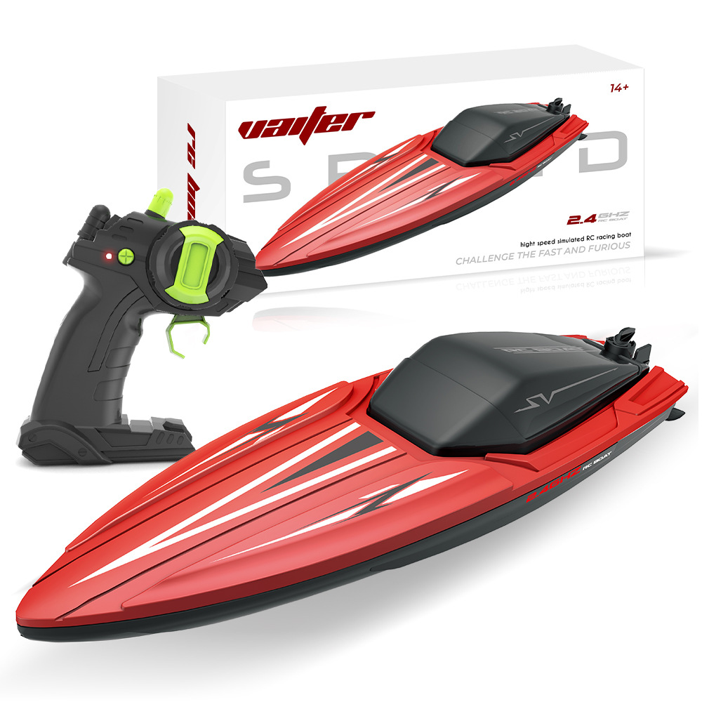 Kibtoy RC jetboat with super-long battery life, easy to operate for beginners Kibtoy RC jetboat with super-long battery life, easy to operate for beginners