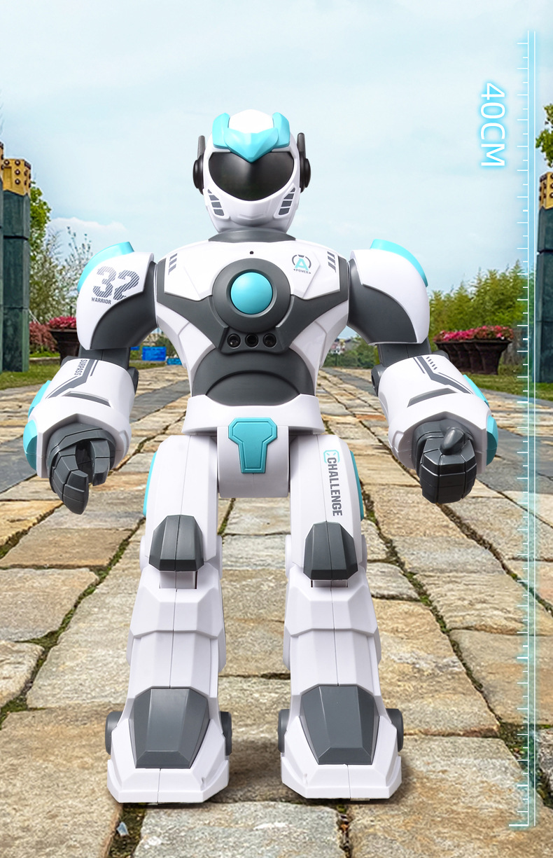 Kibtoy RC Robot Toy, can dance, sing and walk, great teaching toy and company for toddlers