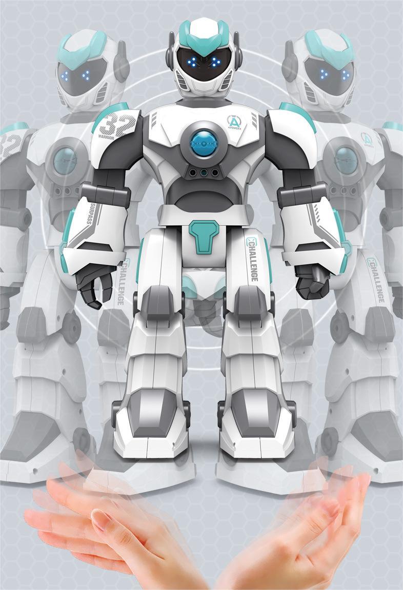 Kibtoy RC Robot Toy, can dance, sing and walk, great teaching toy and company for toddlers