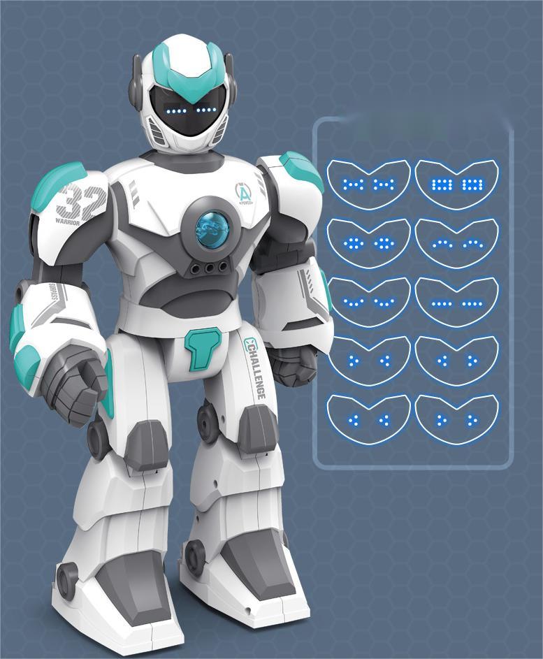 Kibtoy RC Robot Toy, can dance, sing and walk, great teaching toy and company for toddlers