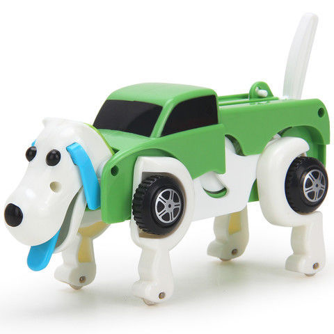 Kibtoy Clockwork transforming toy dog car