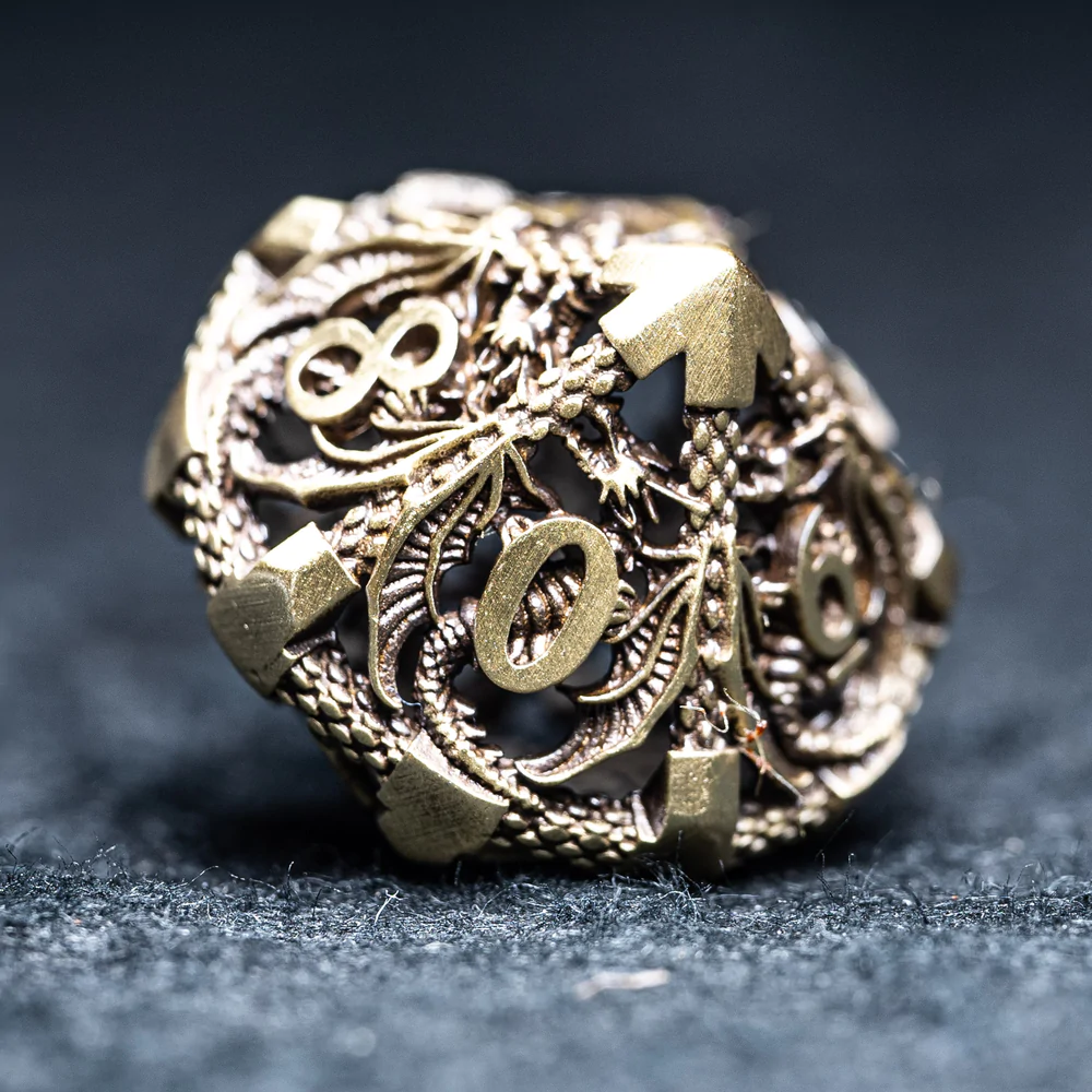 Kibtoy Hollowed Dragon D&D Dices