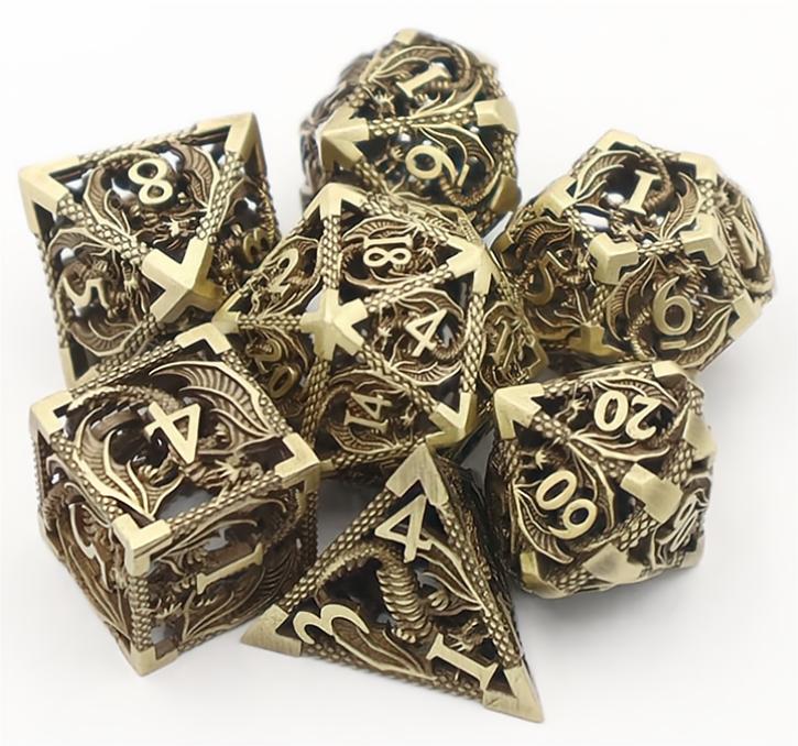 Kibtoy Hollowed Dragon D&D Dices Kibtoy Hollowed Dragon D&D Dices