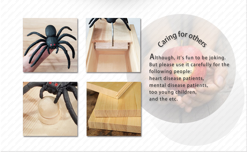 kibtoy Prank Fake Spider, plastic spider, scary but harmless kibtoy Prank Fake Spider, plastic spider, scary but harmless