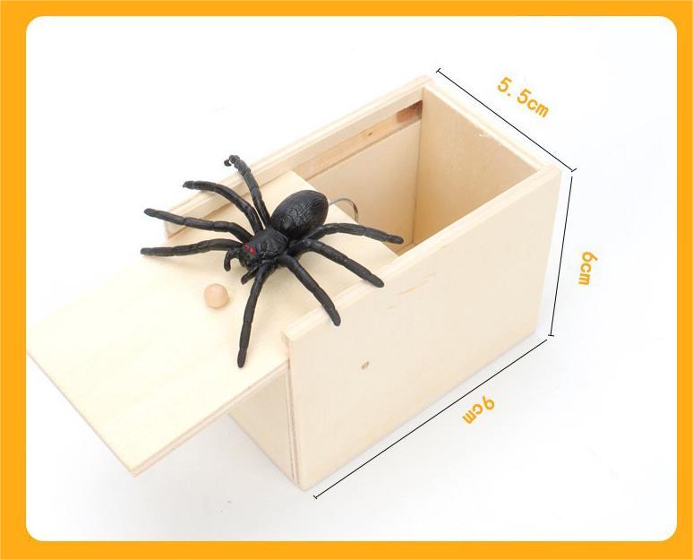 kibtoy Prank Fake Spider, plastic spider, scary but harmless kibtoy Prank Fake Spider, plastic spider, scary but harmless